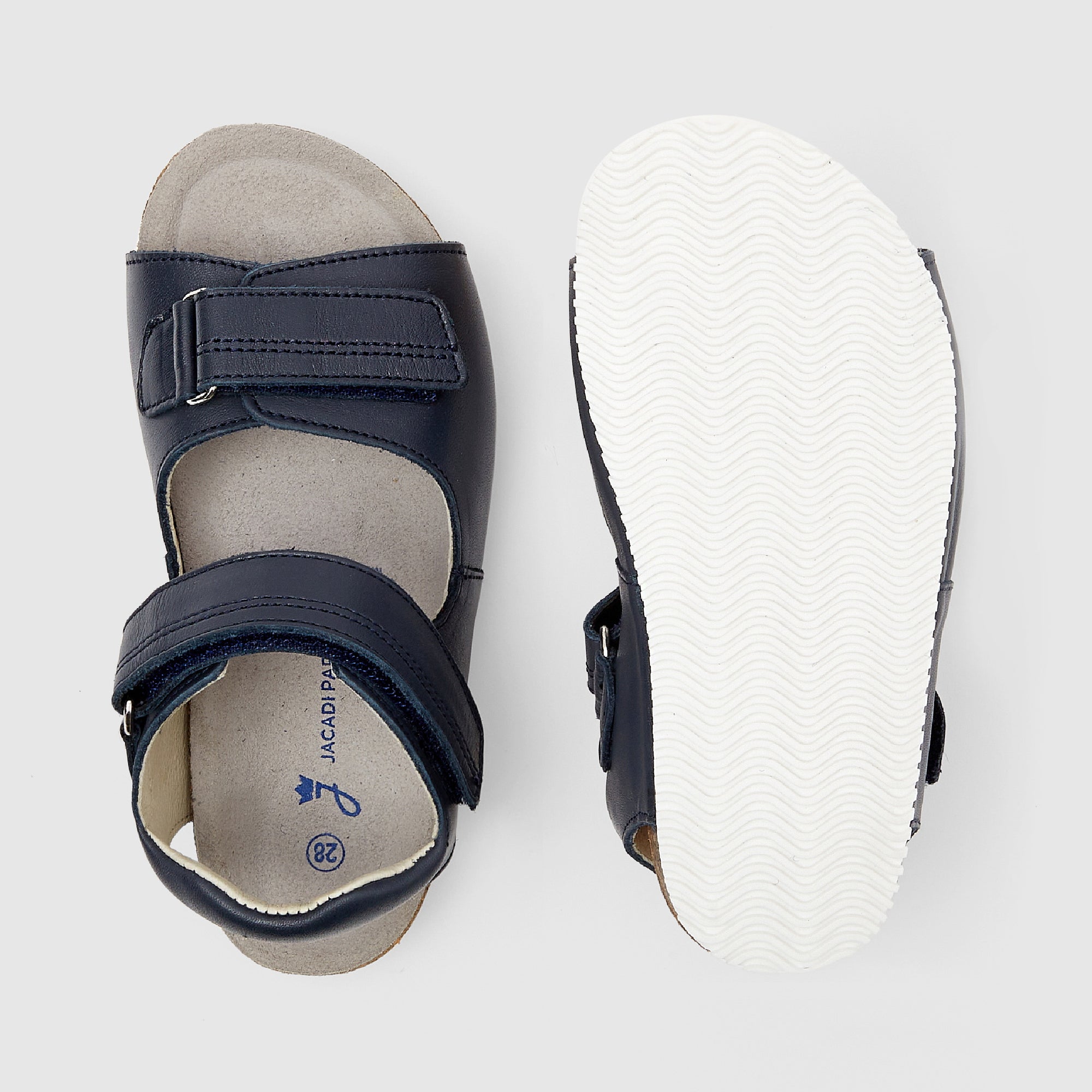 585 QTY / MARINE JACADI CHAUSSURES CUIR SURF CUIR