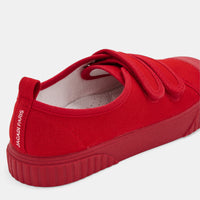 102 QTY / ROUGE VIF CHAUSSURES TOILE BOUSSOLE BIS
