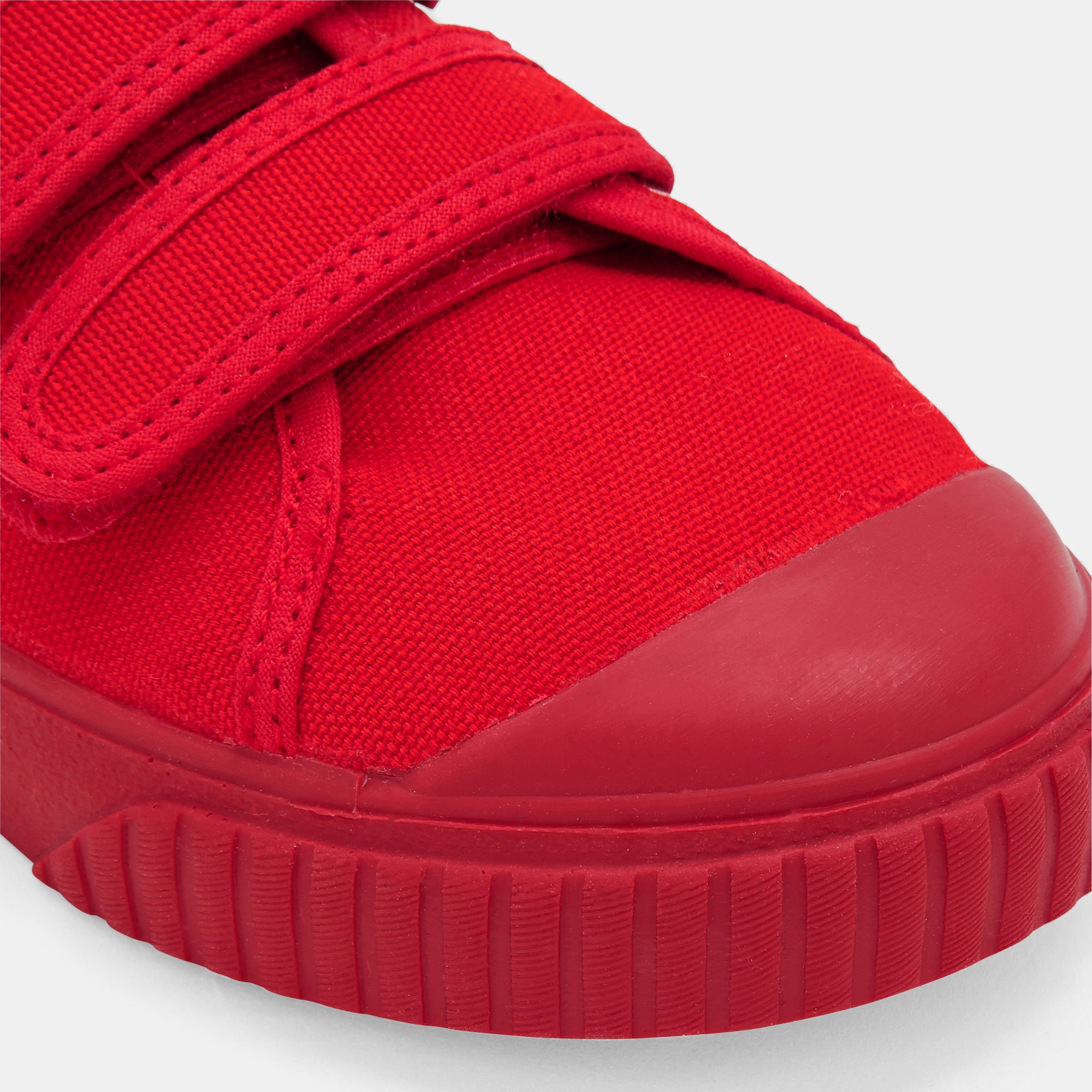 102 QTY / ROUGE VIF CHAUSSURES TOILE BOUSSOLE BIS