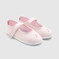41 QTY / ROSE CHAUSSURES TOILE BAMBI