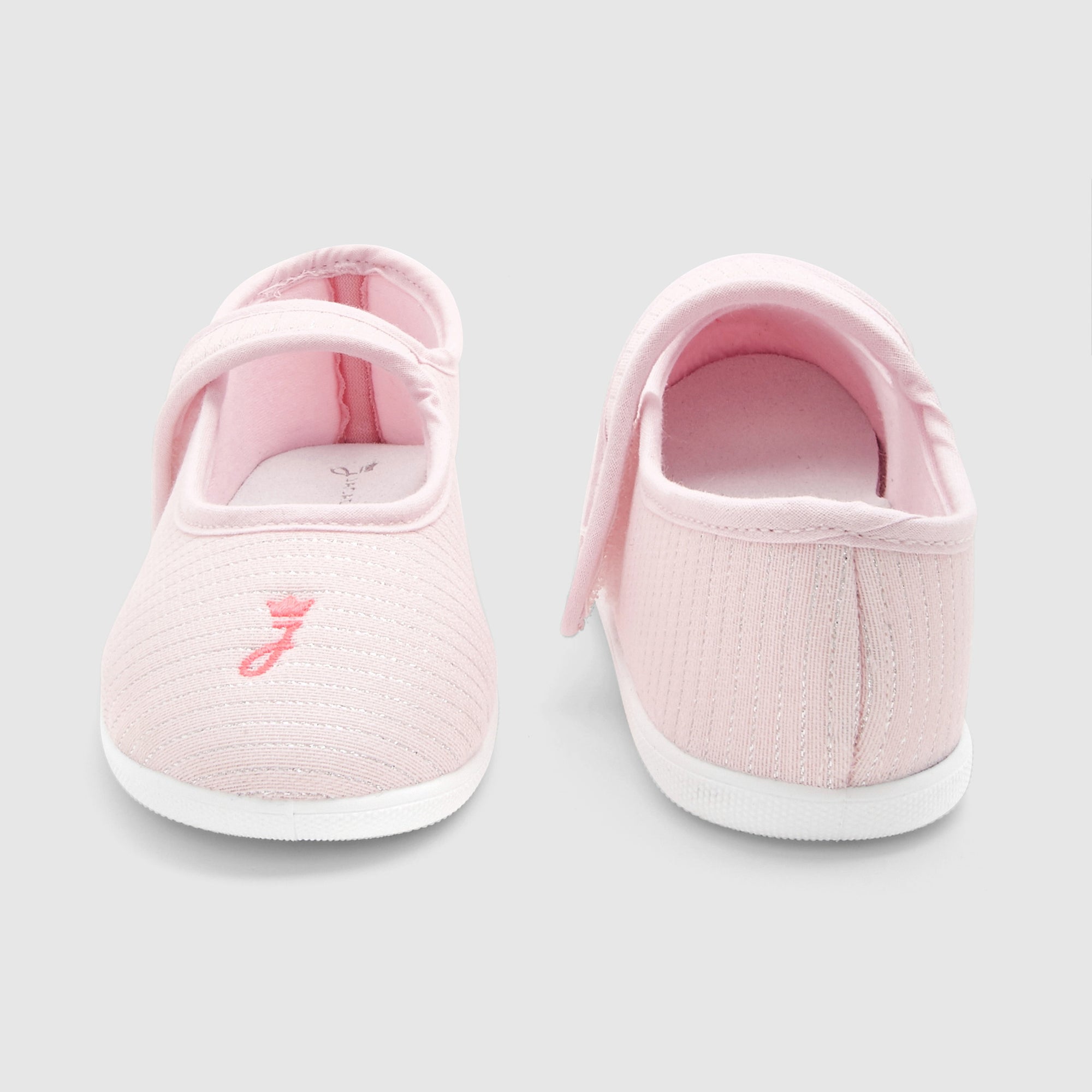 41 QTY / ROSE CHAUSSURES TOILE BAMBI