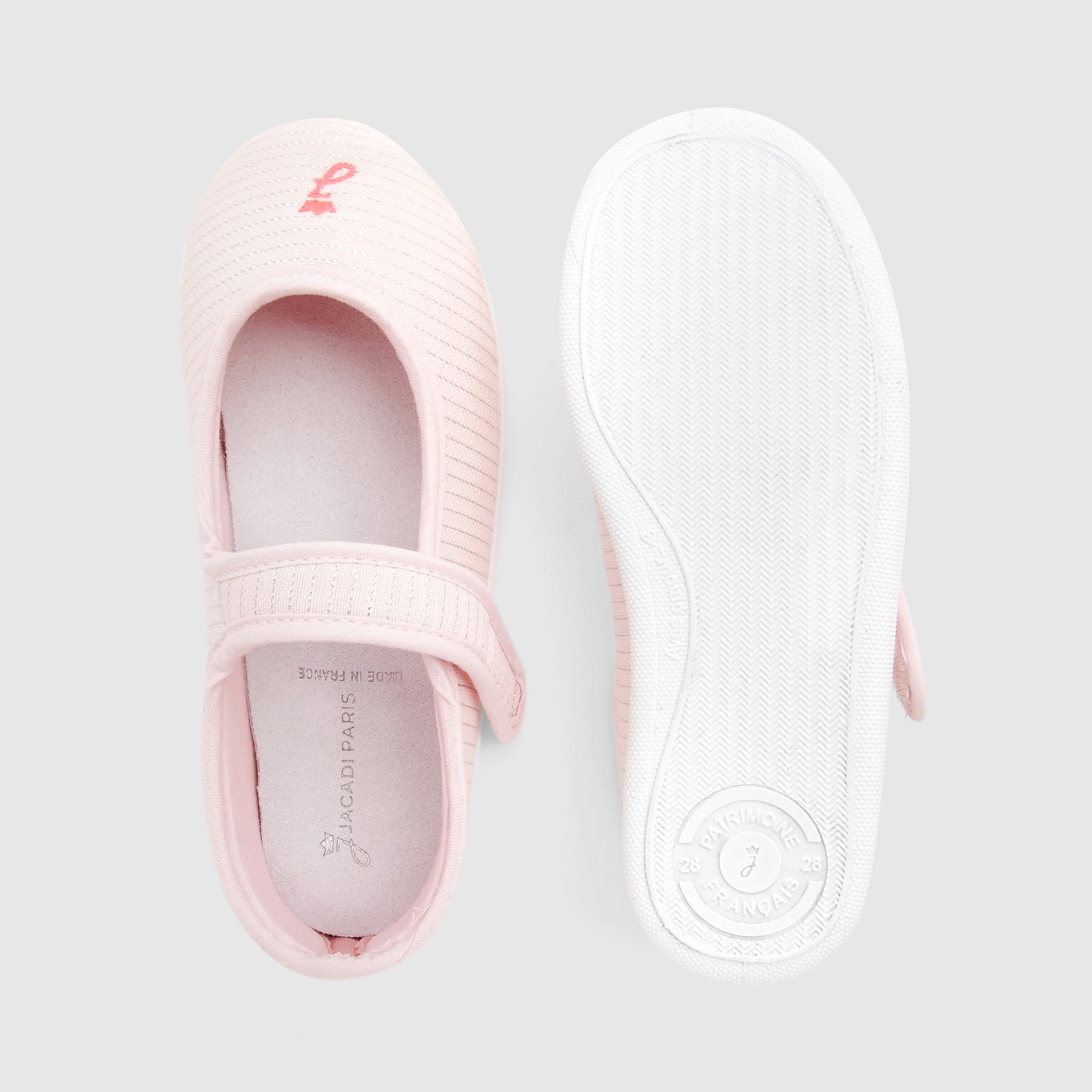 41 QTY / ROSE CHAUSSURES TOILE BAMBI