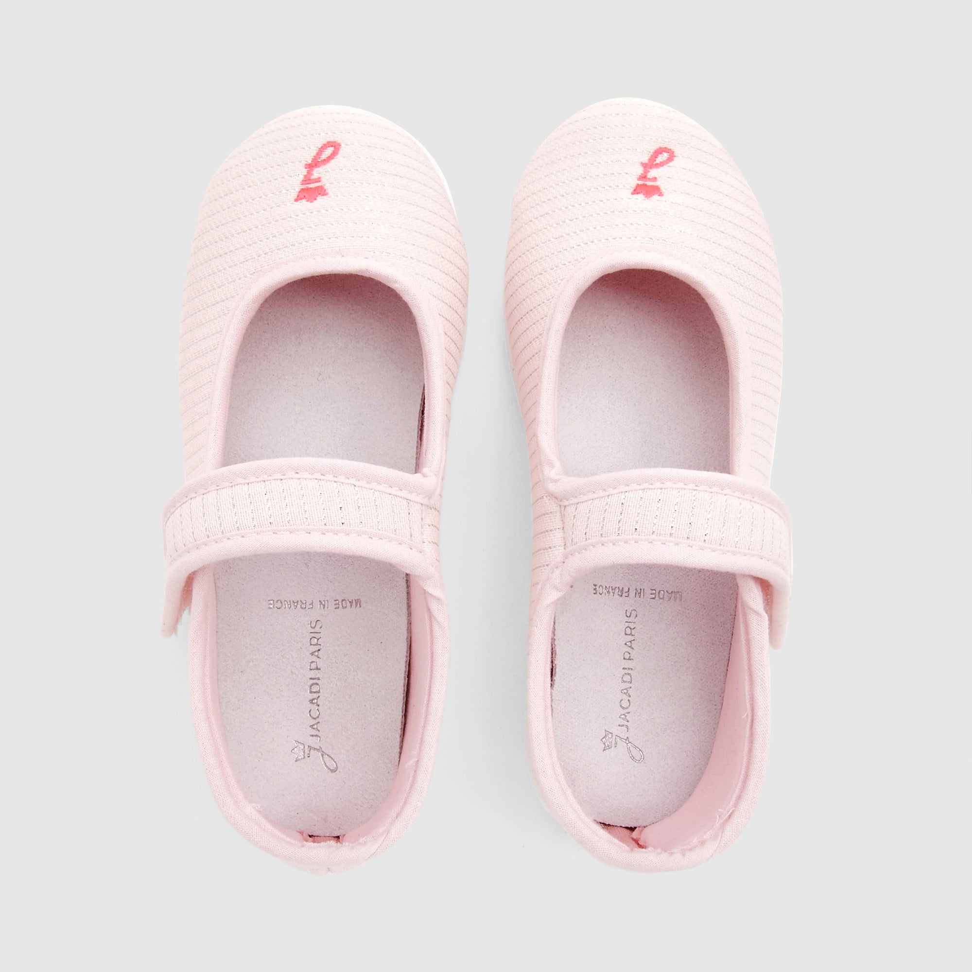 41 QTY / ROSE CHAUSSURES TOILE BAMBI