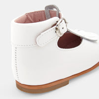 15 QTY / BLANC JACADI CHAUSSURES CUIR BRINDILLE VERNIS