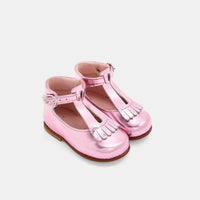 43 QTY / ROSE CHAUSSURES CUIR BRINDILLE MIROIR