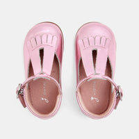 43 QTY / ROSE CHAUSSURES CUIR BRINDILLE MIROIR