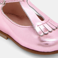 43 QTY / ROSE CHAUSSURES CUIR BRINDILLE MIROIR