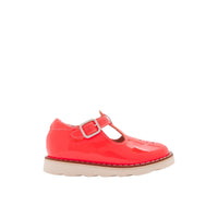 65 QTY / ROSE FLUO CHAUSSURES CUIR BERLINGOT VERNIS