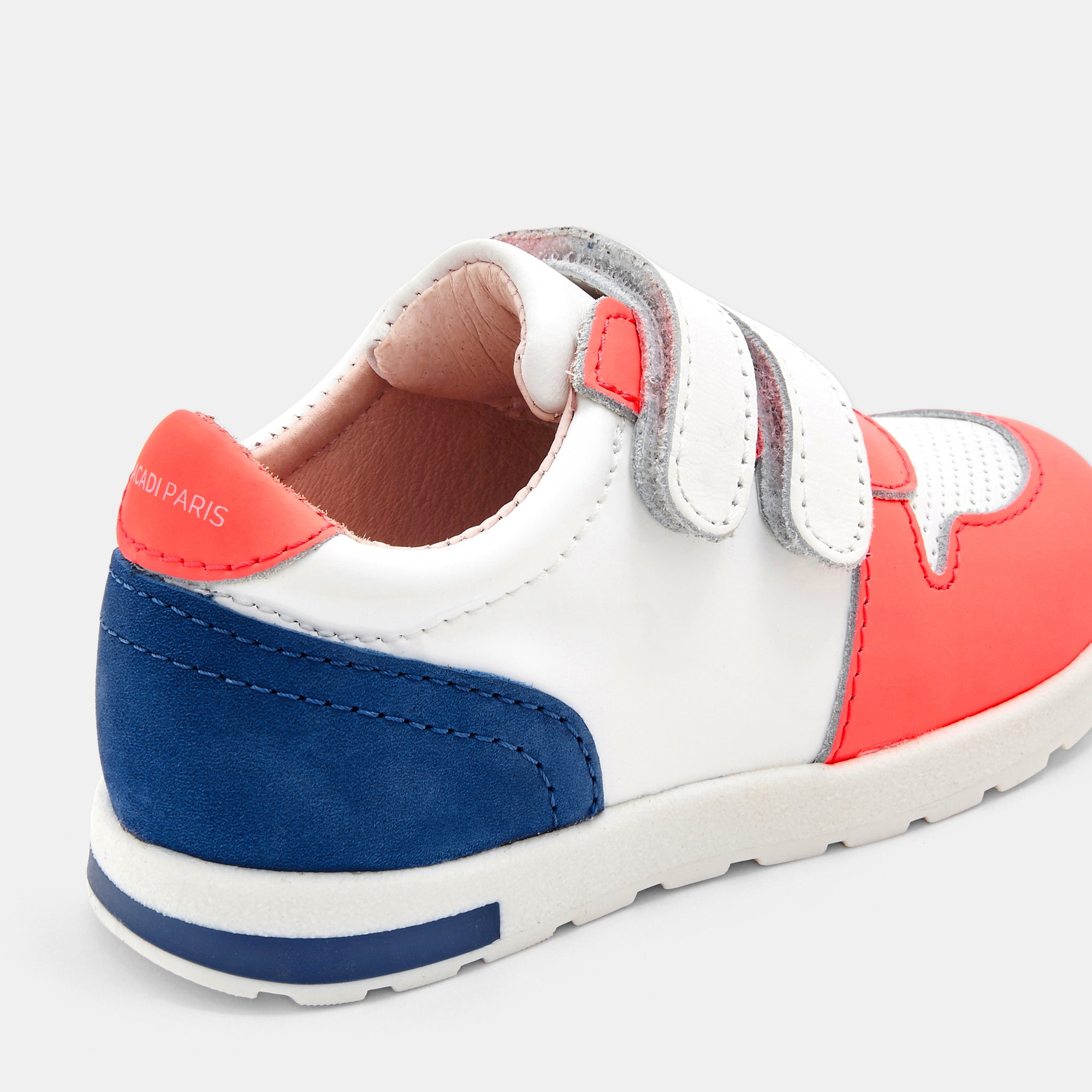 0 QTY / ROSE FLUO CHAUSSURES CUIR COQUELICOT BB