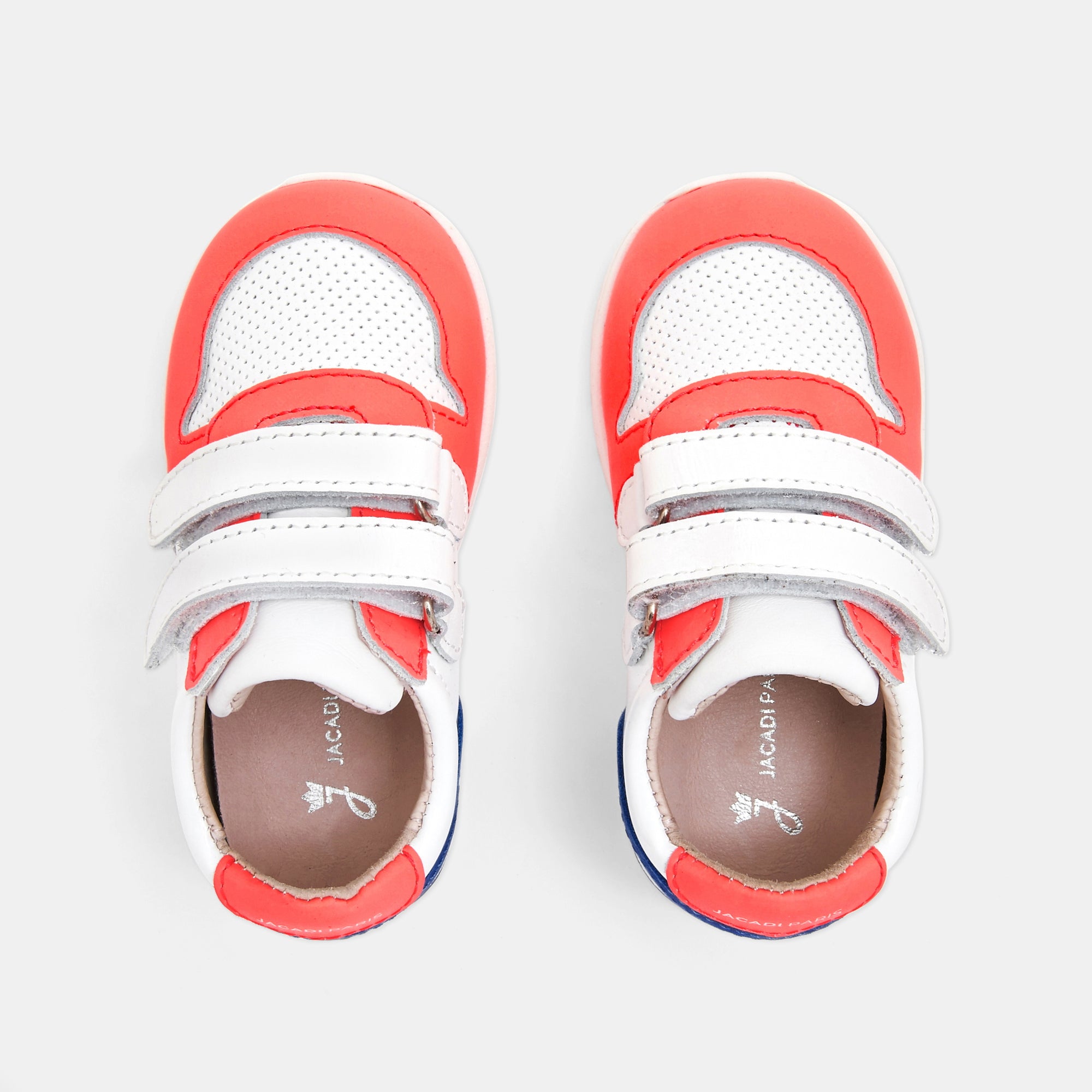 0 QTY / ROSE FLUO CHAUSSURES CUIR COQUELICOT BB