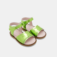 19 QTY / VERT CHAUSSURES CUIR BIMBA IRISEE