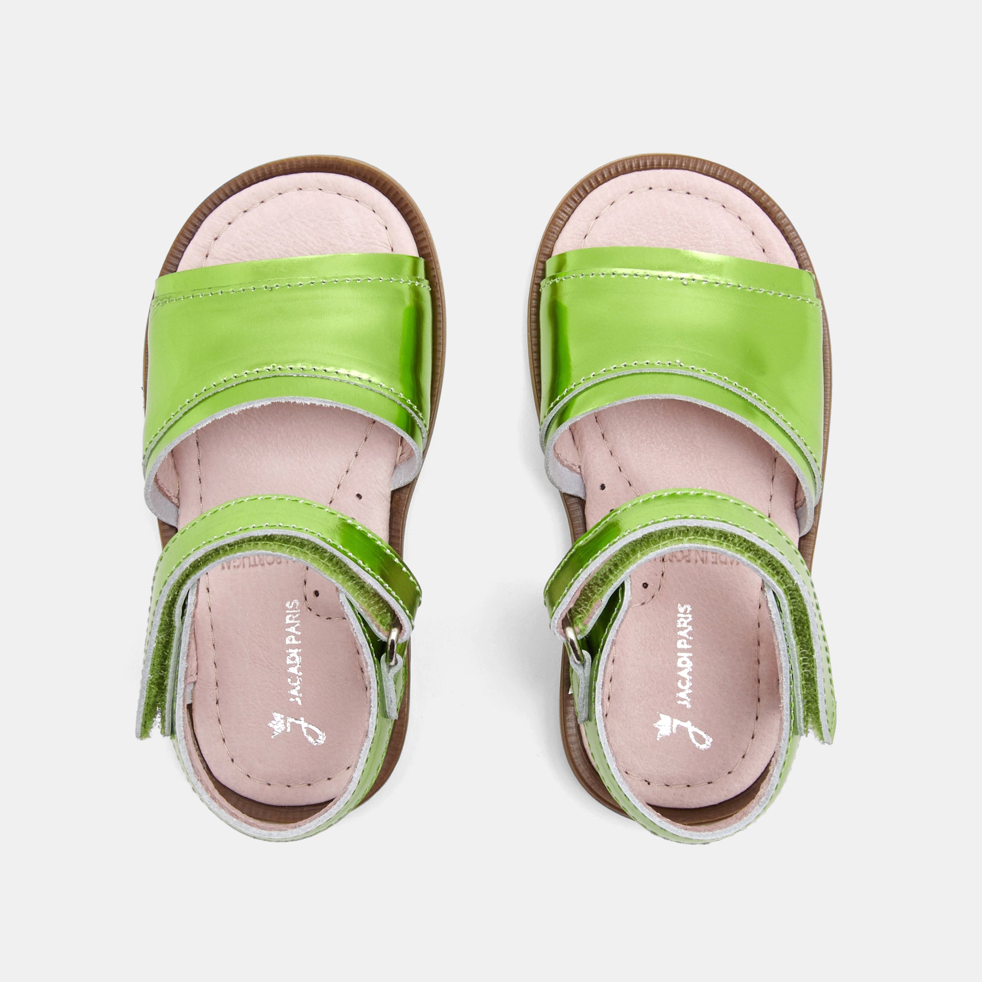 19 QTY / VERT CHAUSSURES CUIR BIMBA IRISEE