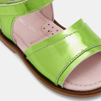 19 QTY / VERT CHAUSSURES CUIR BIMBA IRISEE