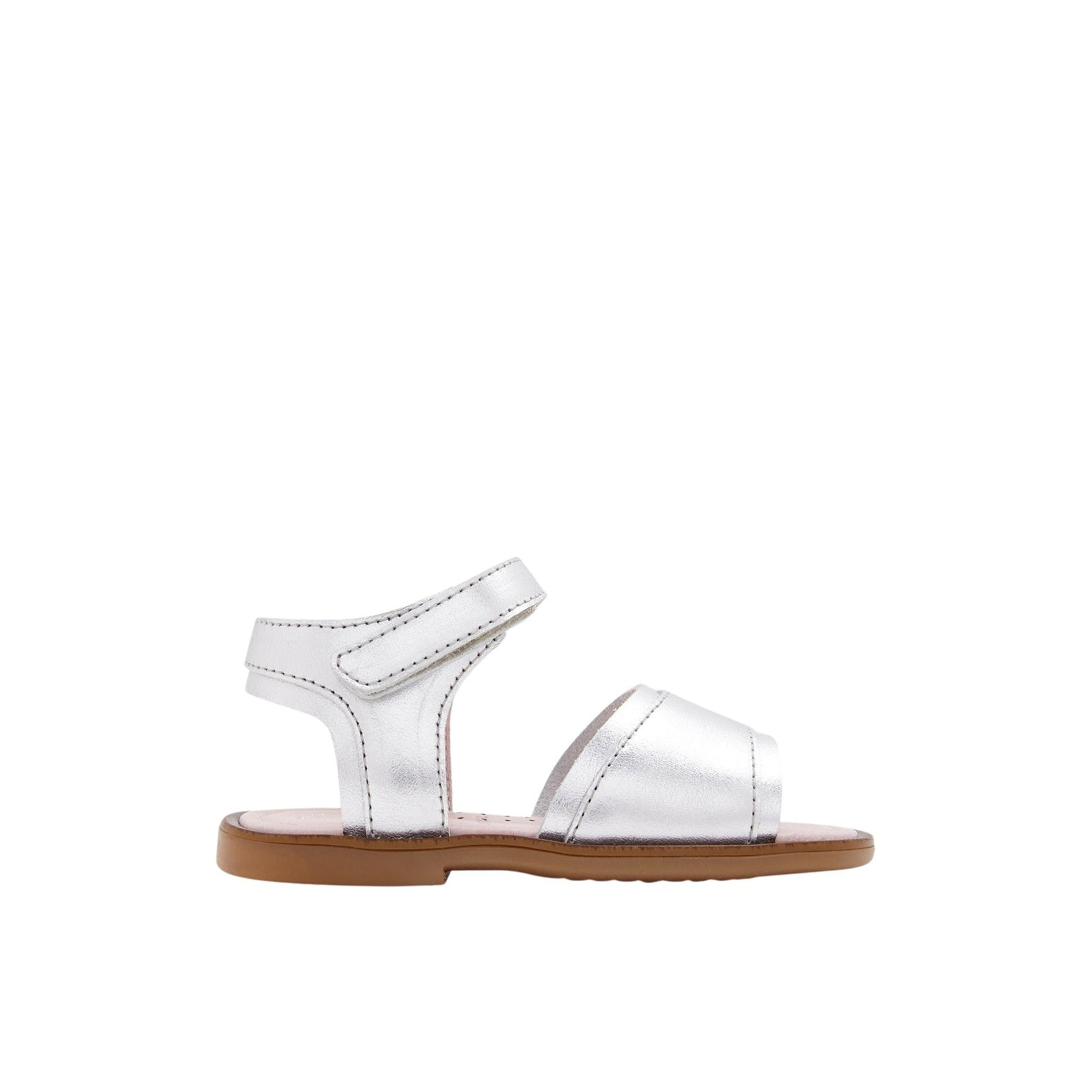 9 QTY / ARGENT CHAUSSURES CUIR BIMBA IRISEE
