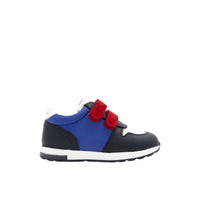 36 QTY / BLANC/BLEU CHAUSSURES CUIR LUCKY BB