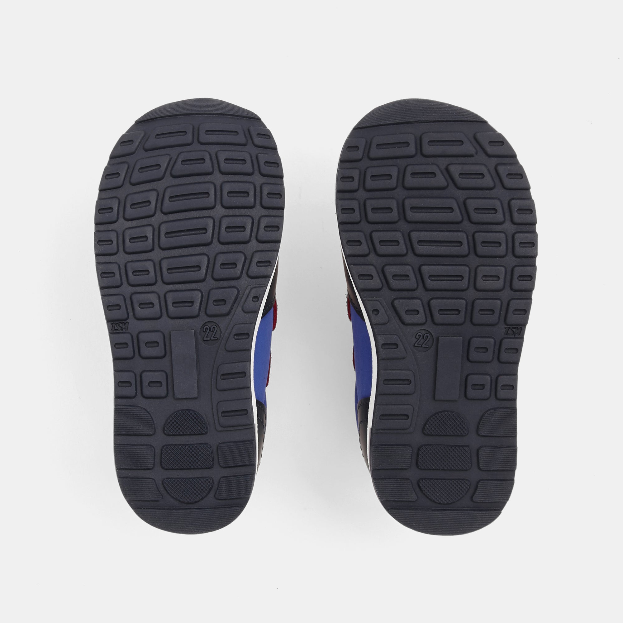 36 QTY / BLANC/BLEU CHAUSSURES CUIR LUCKY BB