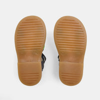 119 QTY / MARINE/VERT CHAUSSURES CUIR BIMBO