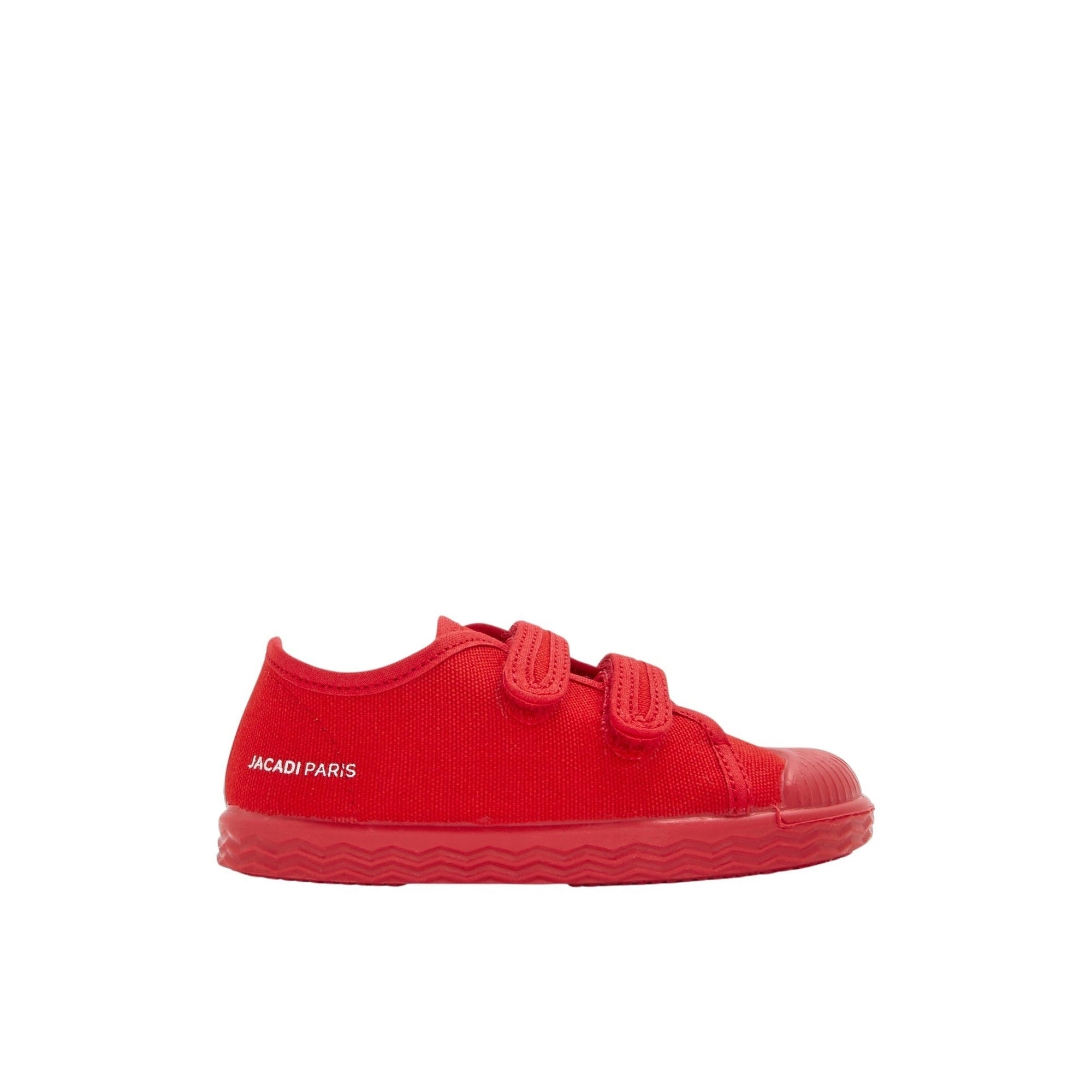 185 QTY / ROUGE VIF CHAUSSURES TOILE DONALD BIS