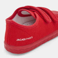 185 QTY / ROUGE VIF CHAUSSURES TOILE DONALD BIS