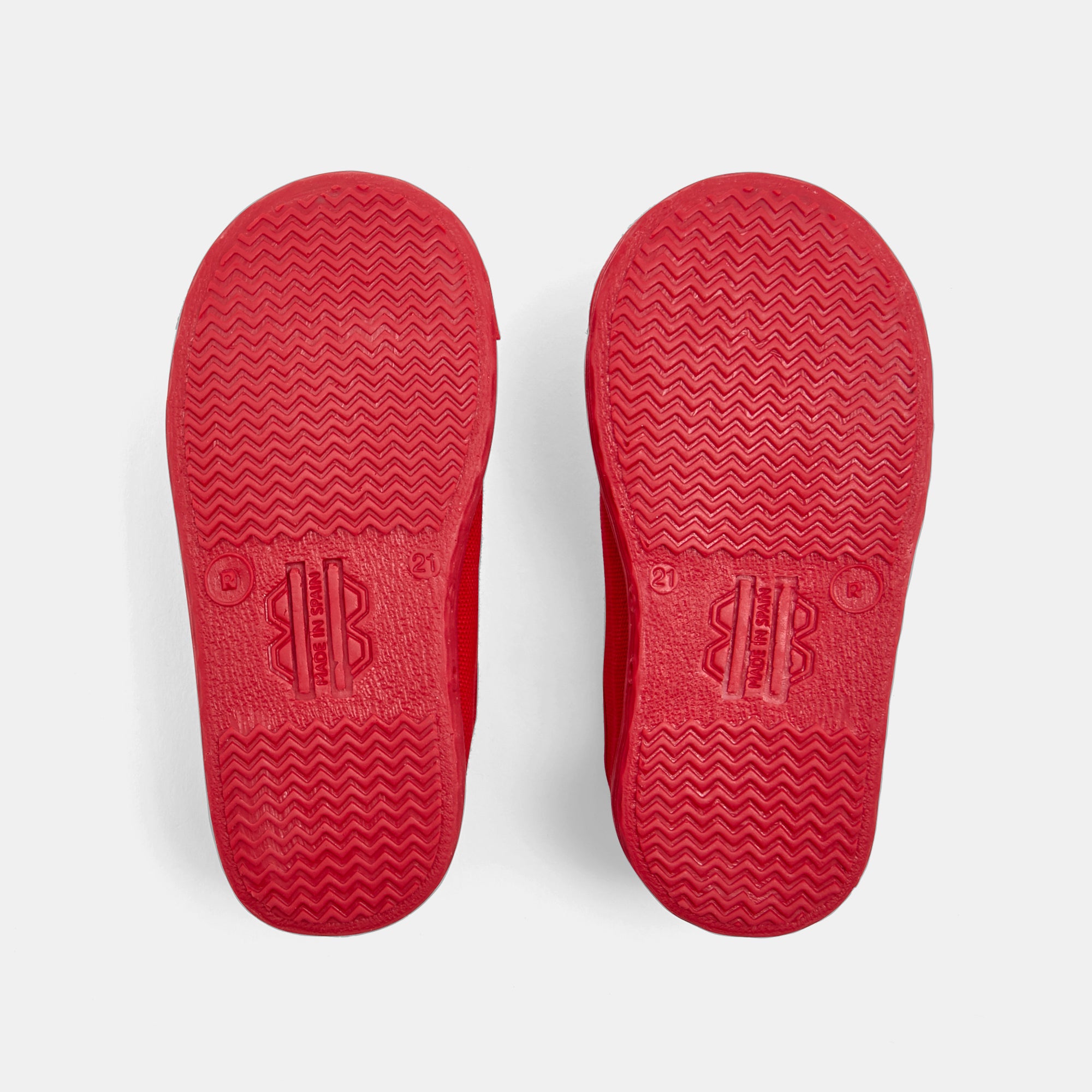 185 QTY / ROUGE VIF CHAUSSURES TOILE DONALD BIS