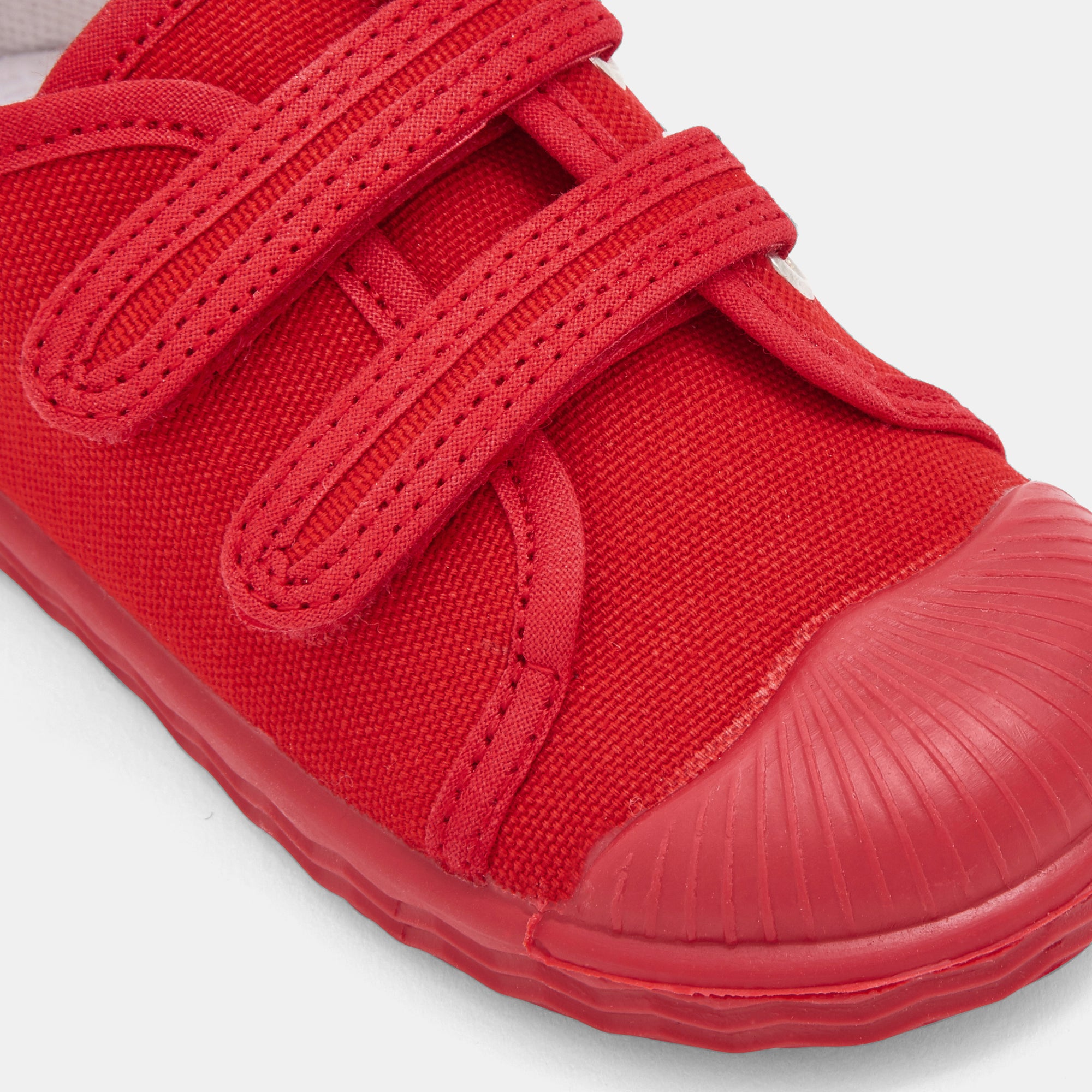 185 QTY / ROUGE VIF CHAUSSURES TOILE DONALD BIS