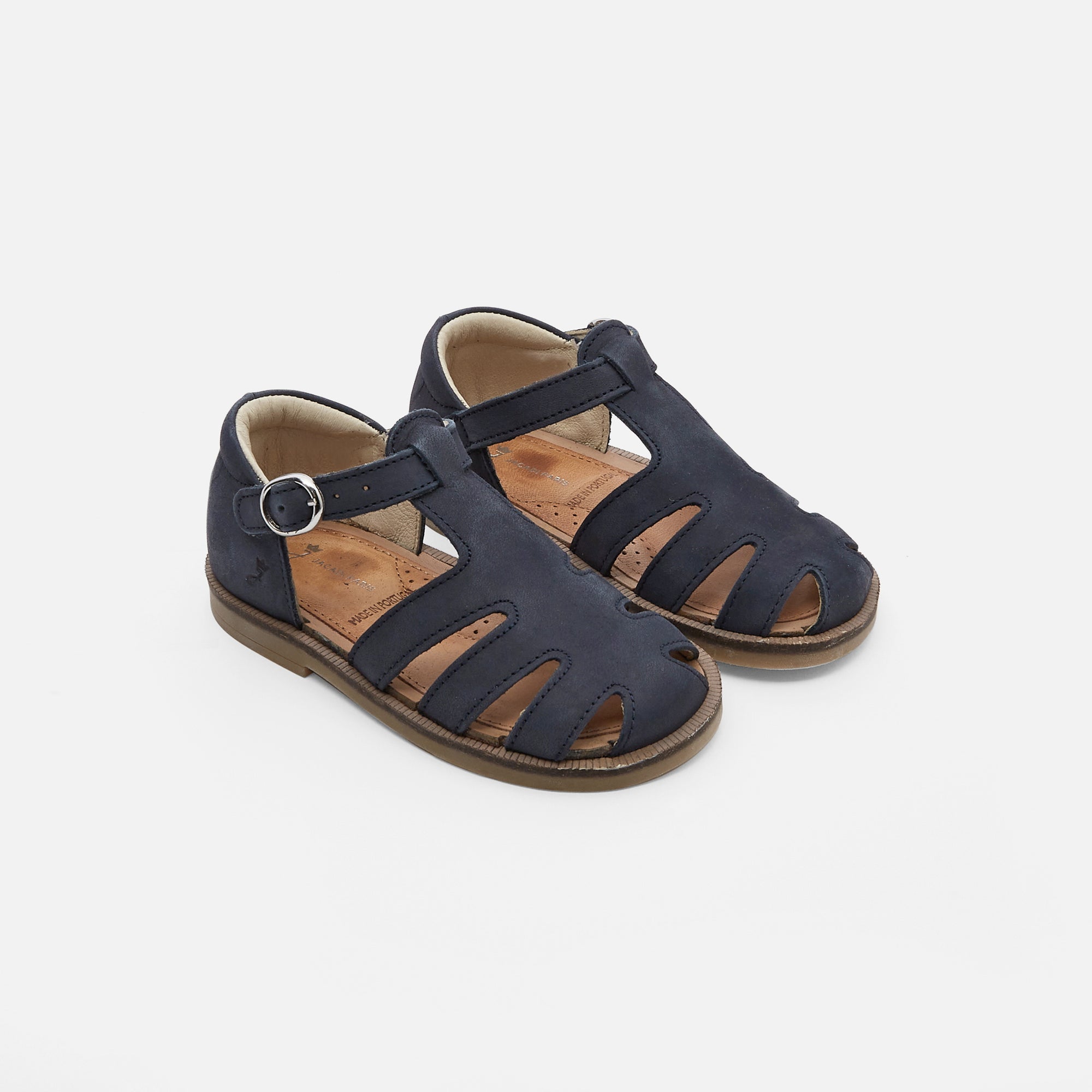 67 QTY / MARINE JACADI CHAUSSURES CUIR MITCH NUB