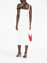 149pcs RELIQUAT 170€ / Robe strap biais 90's côtelé - Heritage white