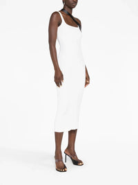 149pcs RELIQUAT 170€ / Robe strap biais 90's côtelé - Heritage white