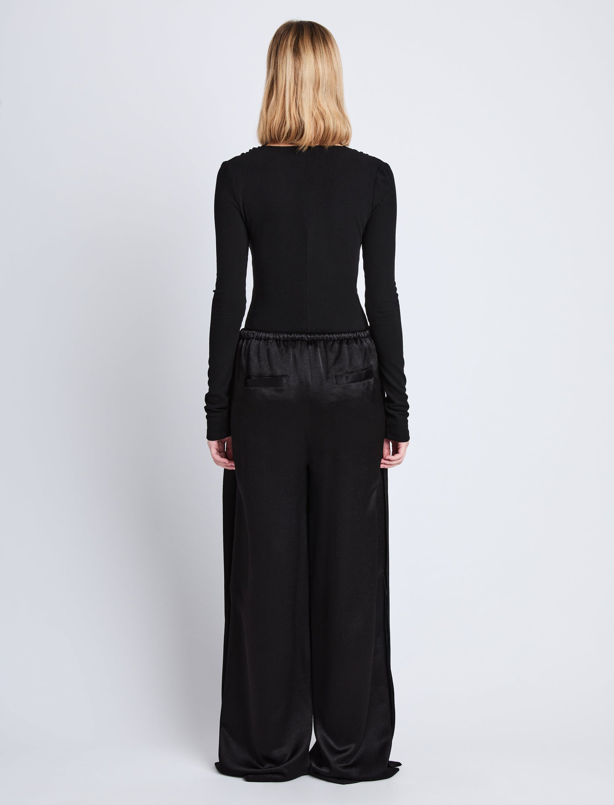 Pantalon Nuts à cordons - Black