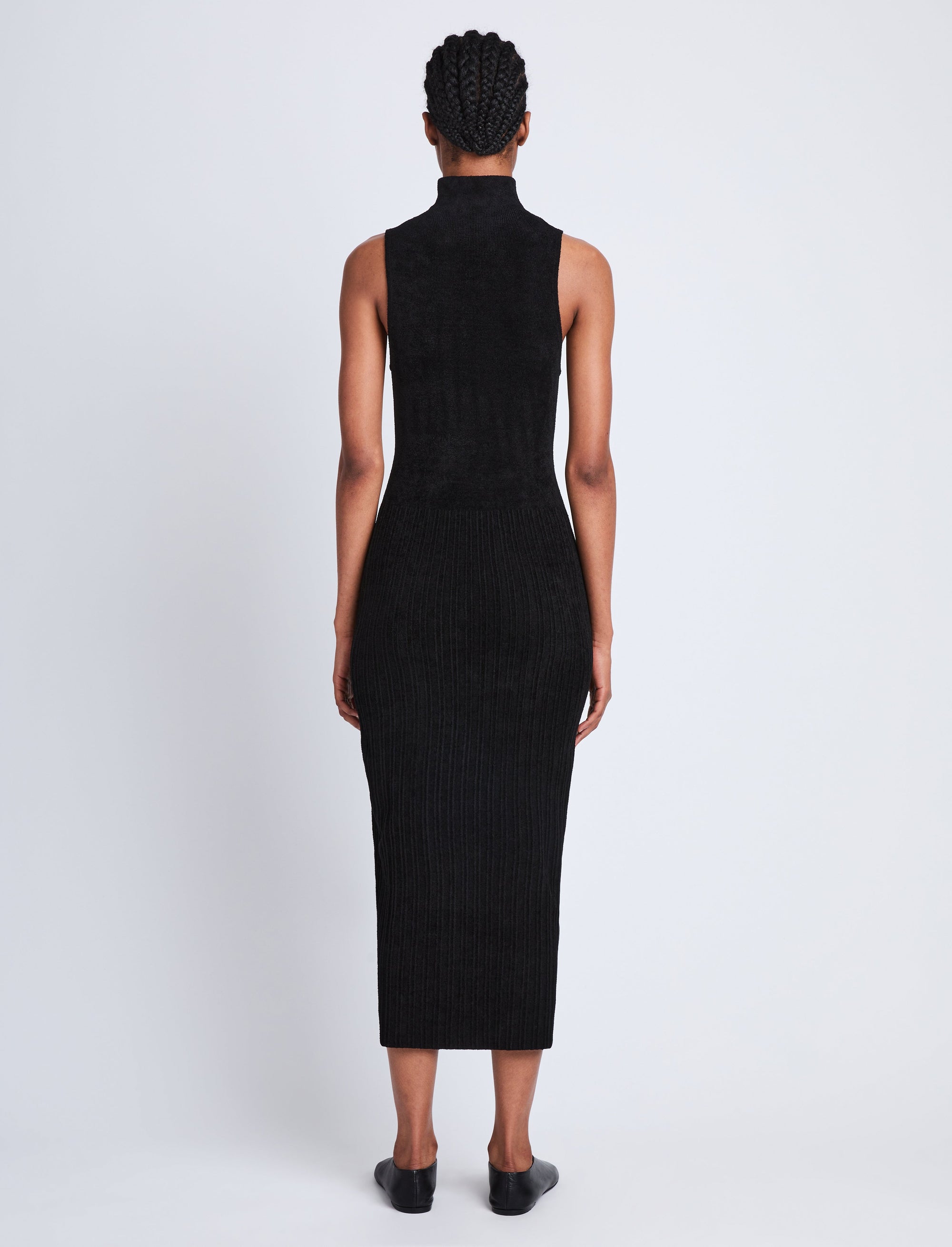 Robe Lindsey en maille - Black