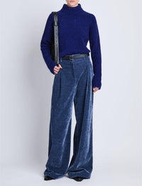 Pantalon Aria en velours - Steel Blue