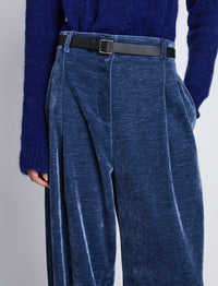 Pantalon Aria en velours - Steel Blue