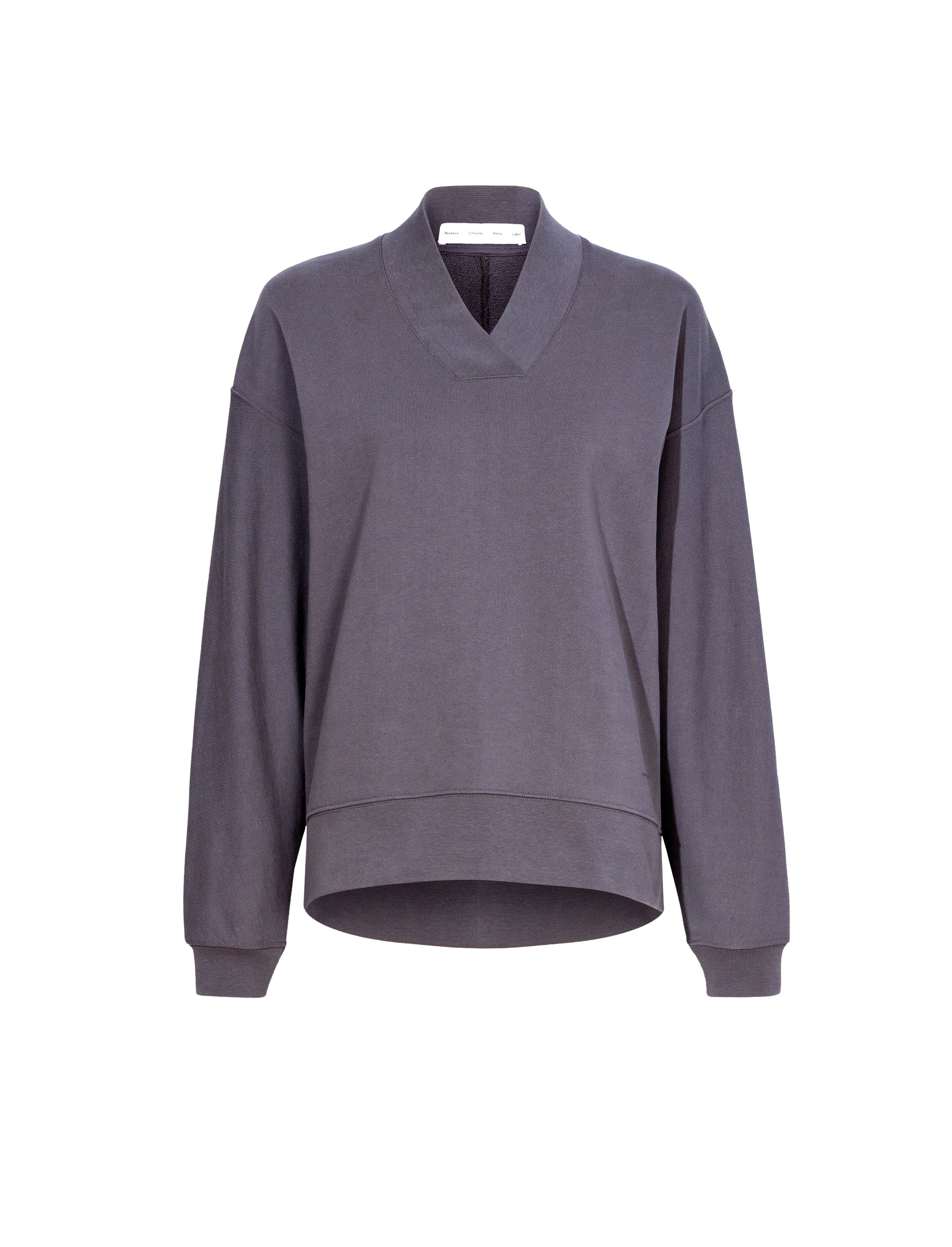 Pull Olivia col V - Graphite