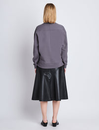 Pull Olivia col V - Graphite