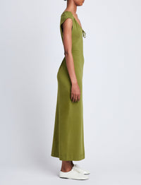 Robe longue Nina - Military