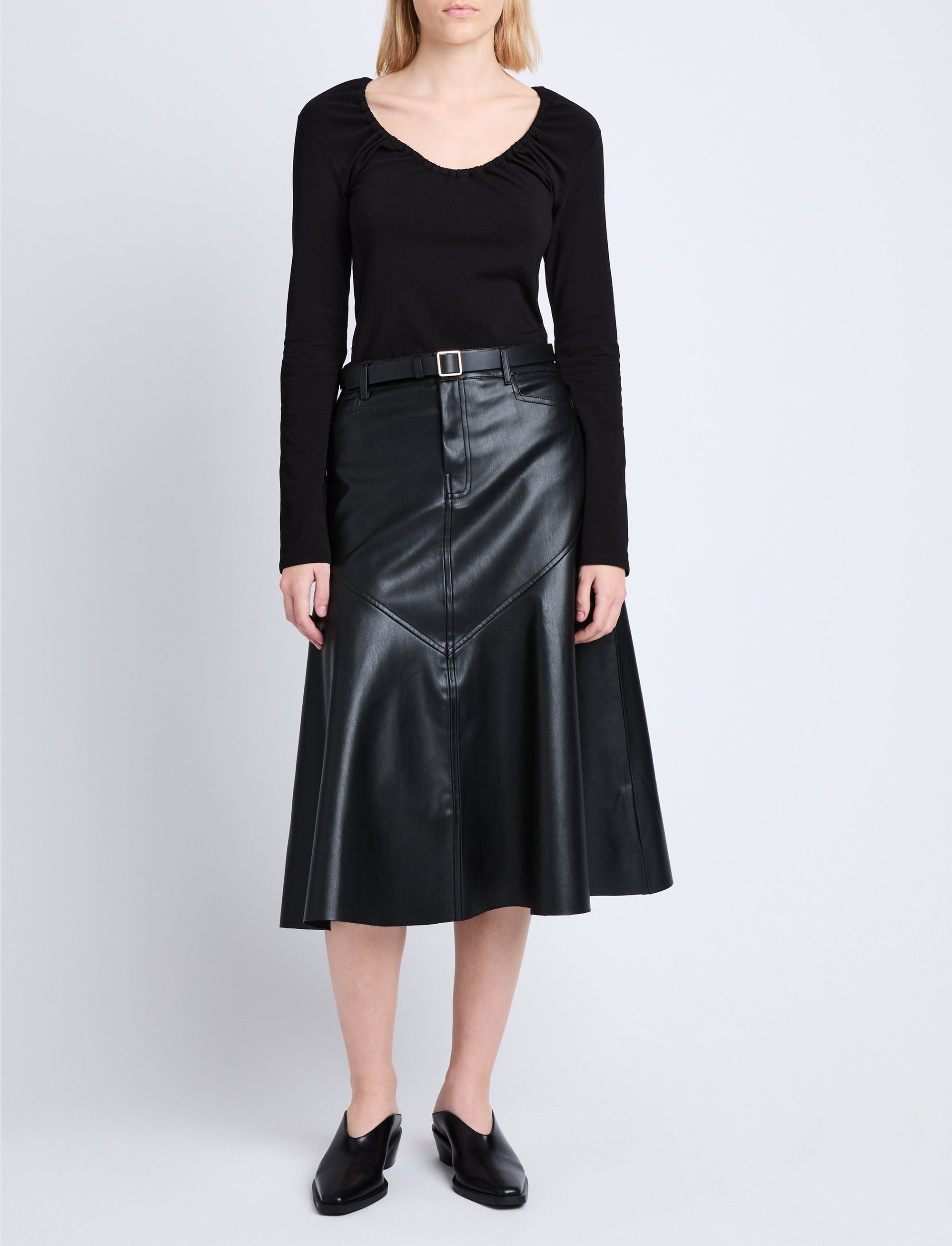 T-shirt manches longues Sophia - Black