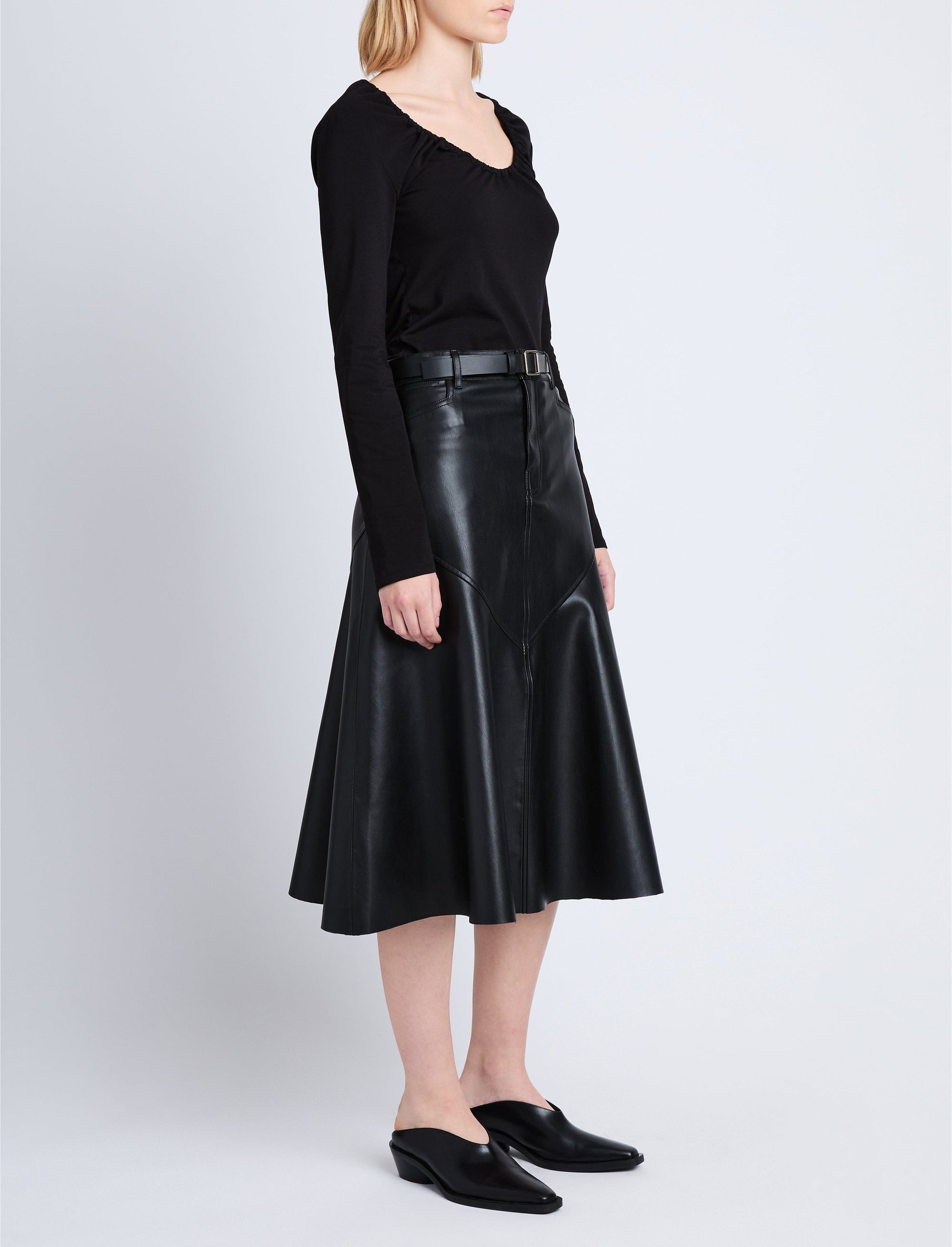 T-shirt manches longues Sophia - Black