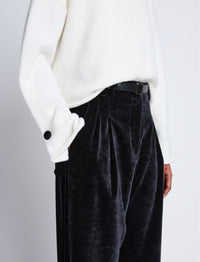 Pantalon Aria en velours - Black
