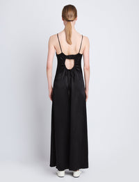 Robe dos nu Harper - Black