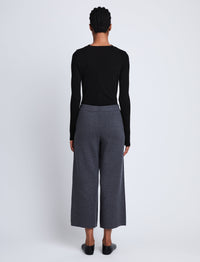 Pantalon Grace en coton - Dark Grey & Blue