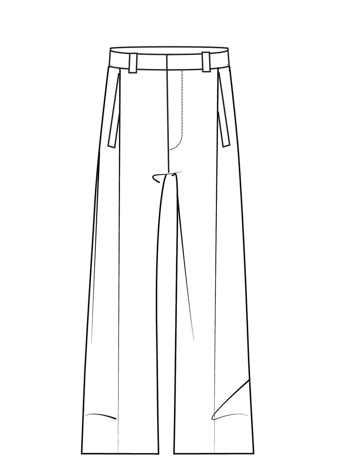 BASEPLUS_Abyssal Blue TROUSERS - Abyssal Blue
