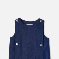 1 QTY / DENIM FONCE PAP COMBINAISON/ BLOOMER BONJOUR