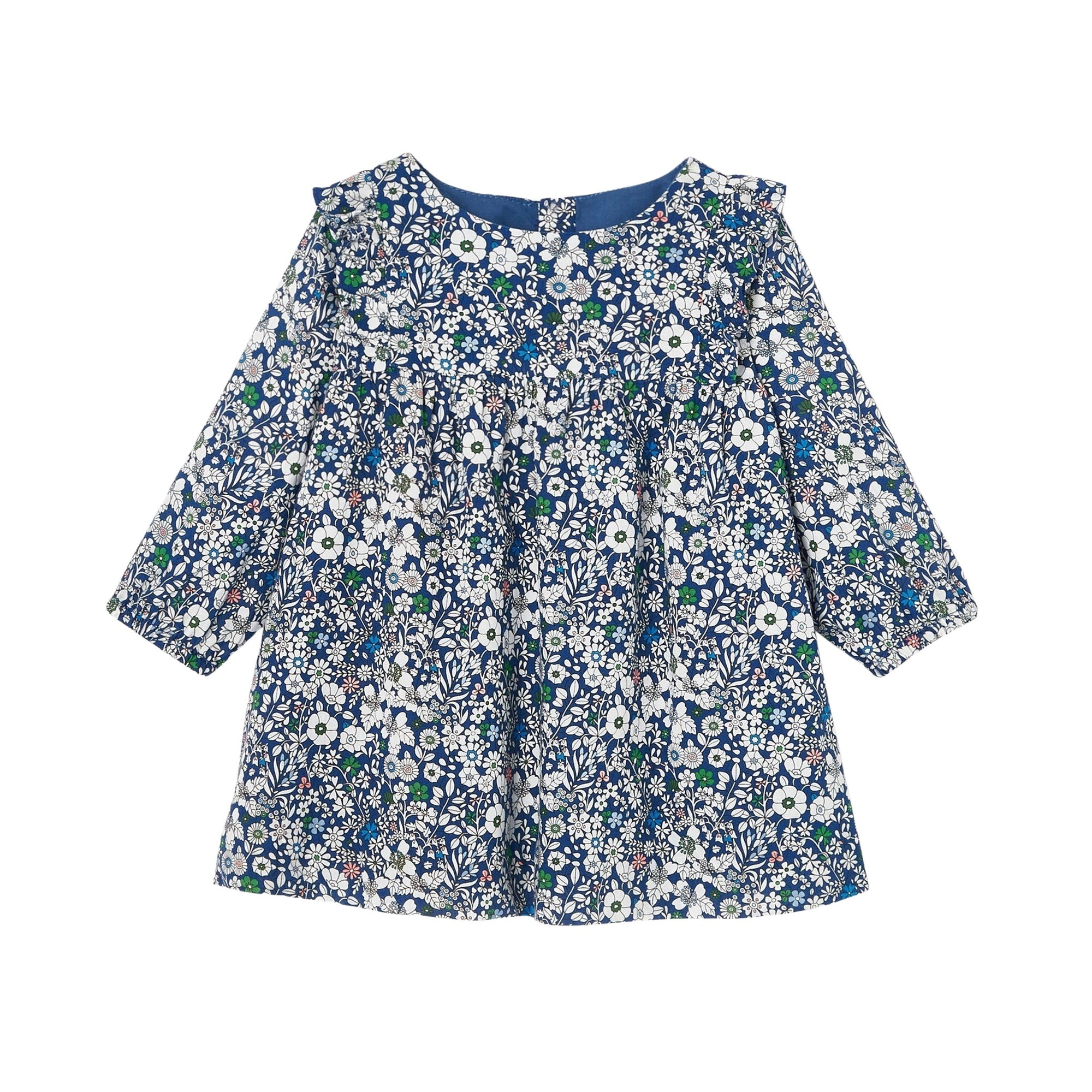 14 QTY / BLEU/MULTICO PAP ROBE BLONDOU