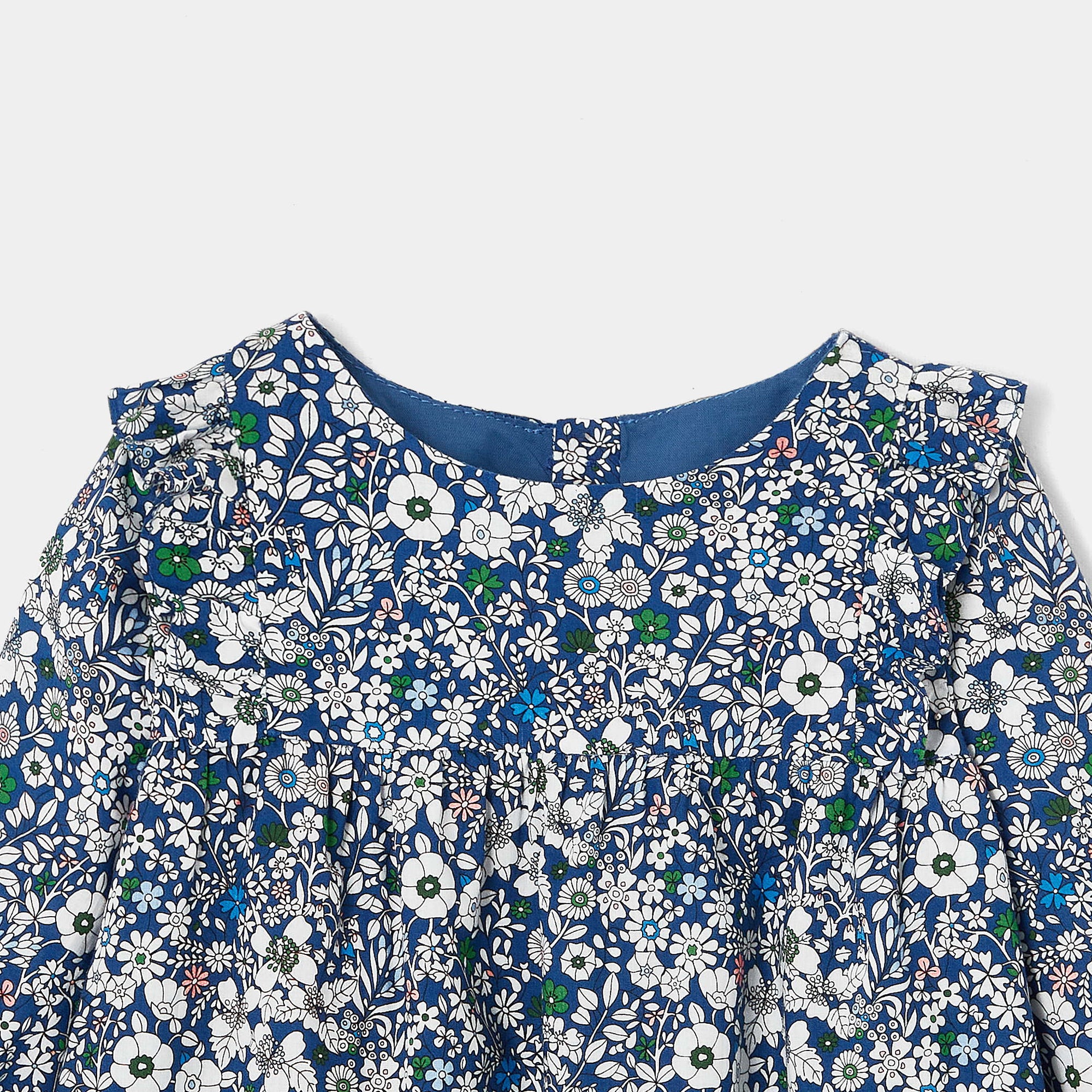 14 QTY / BLEU/MULTICO PAP ROBE BLONDOU
