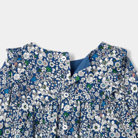 14 QTY / BLEU/MULTICO PAP ROBE BLONDOU
