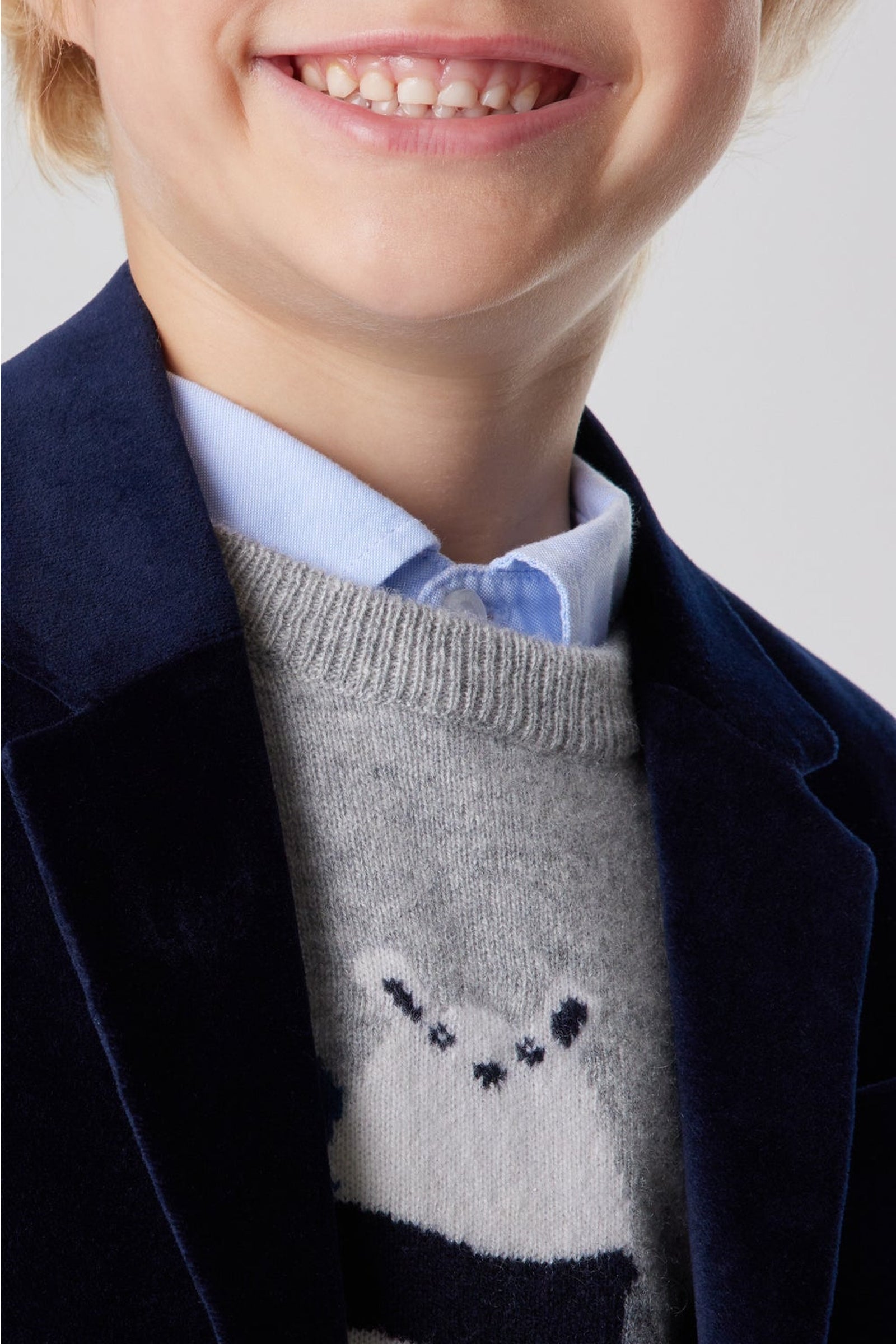 Bringue velvet jacket - Navy