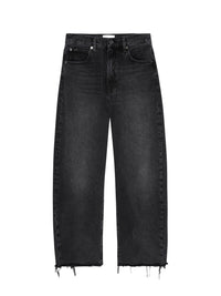Pantalon Bubbcrop en denim - Limitless Raw Fray