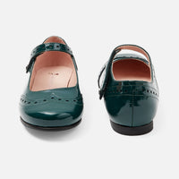 24 QTY / VERT CHAUSSURES CUIR ALMA