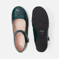 24 QTY / VERT CHAUSSURES CUIR ALMA