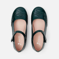 24 QTY / VERT CHAUSSURES CUIR ALMA